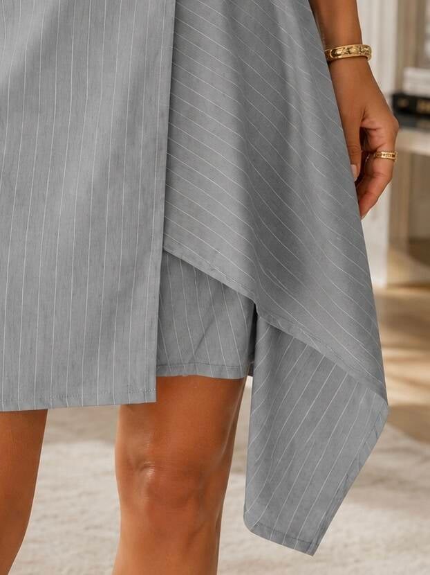 Jupe portefeuille asymétrique – Taille M (36 au 38) – Made in Italy