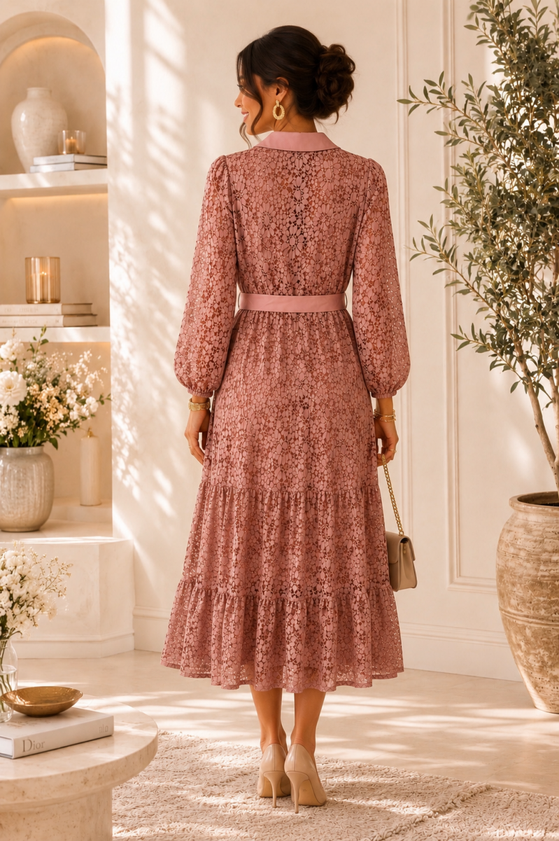 Robe en dentelle – Taille S/M (36 au 38) Made in Italy – vue 5