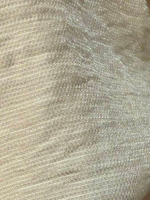 Pantalon fluide gris scintillant – Taille unique (34 au 42) Made in Italy – vue 2