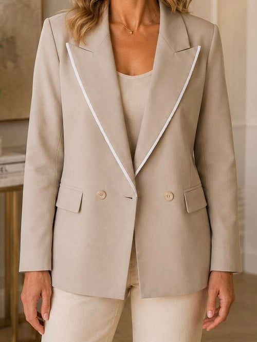 Blazer col V –Taille M (36 au 38) Made in Italy – vue 2
