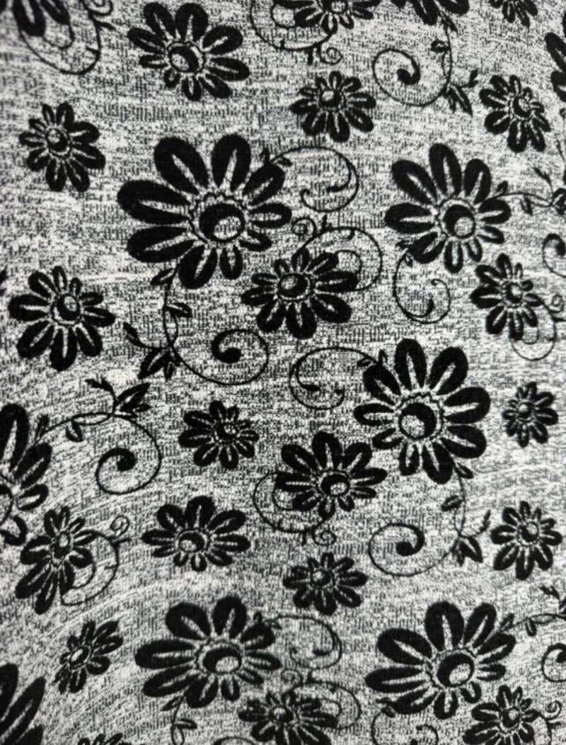 Veste longue fleurie – Taille L (38 au 40) – vue 5